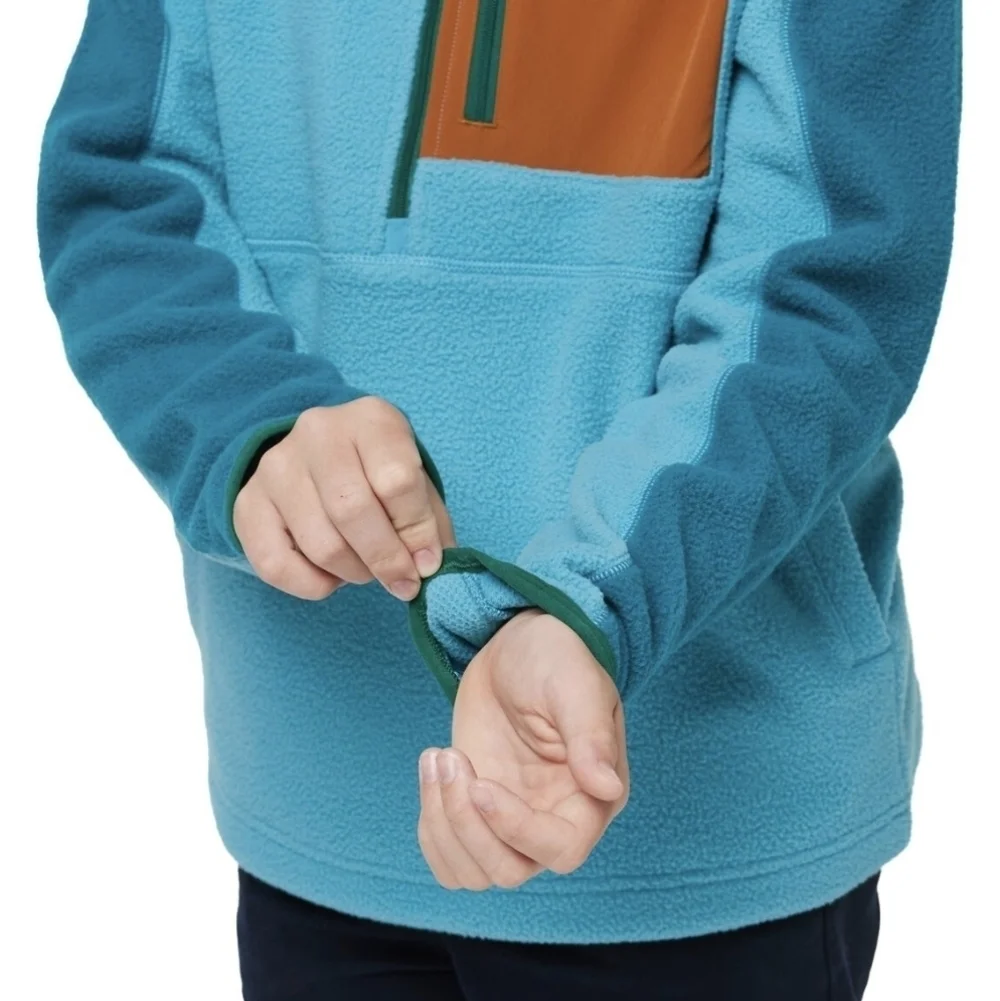 NWT Cotopaxi Kids Abrazo Fleece Half-Zip Jacket-Dusk/Blue Smoke